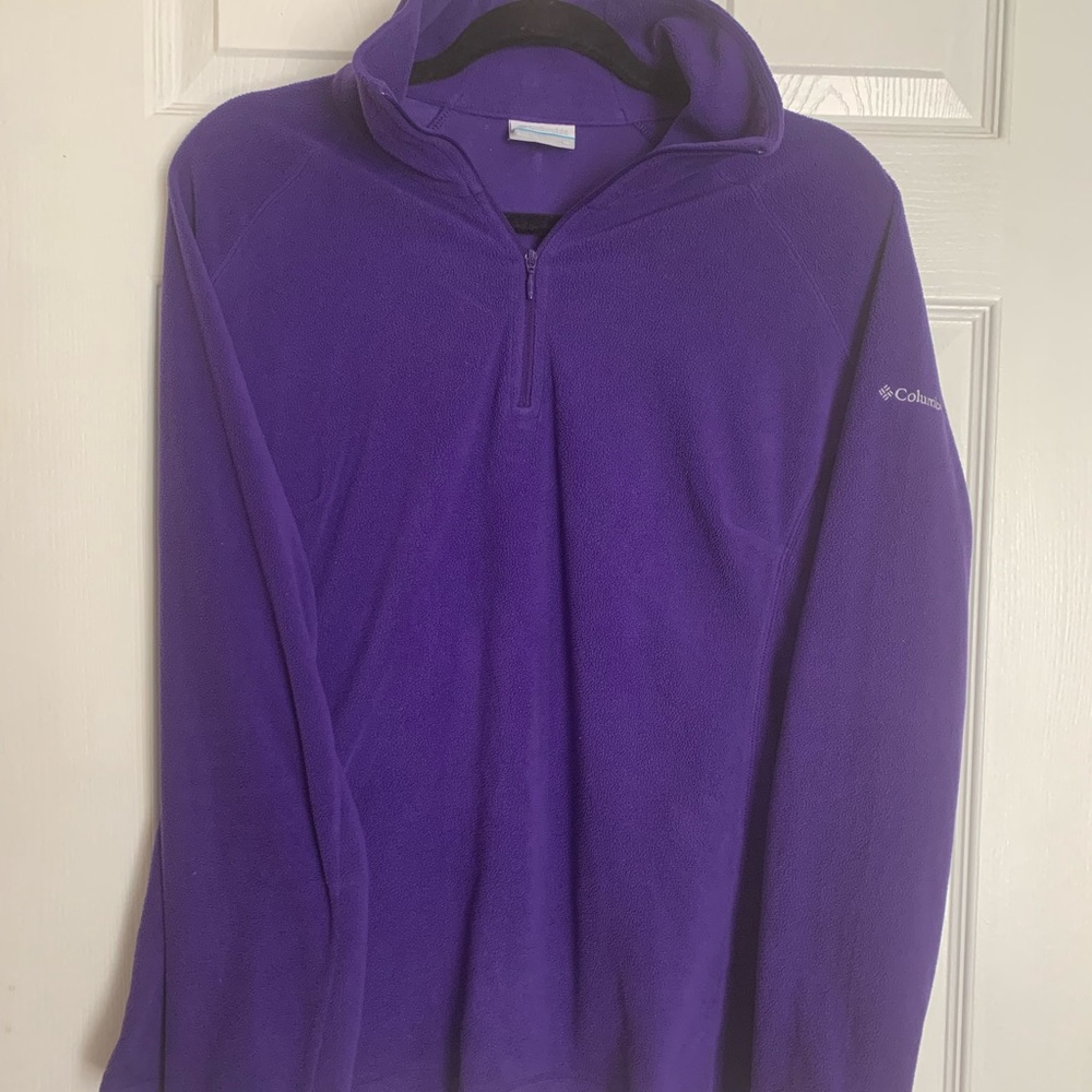 XL quarter zip Columbia fleece
